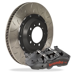 [BREMBO-FF4-328-FFR] Brembo CorteX Brake Package For Cambered Floater Rear Axle, FF4 Pista Calipers, 328x28 Rotors